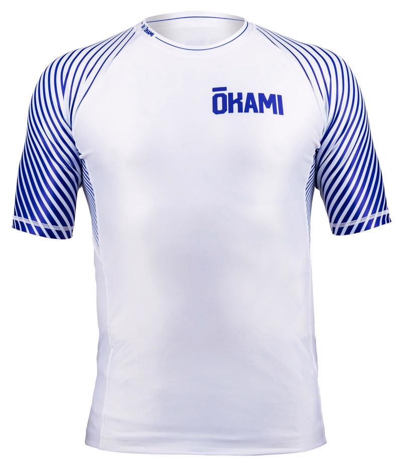 Okami  kanji rashguard - white