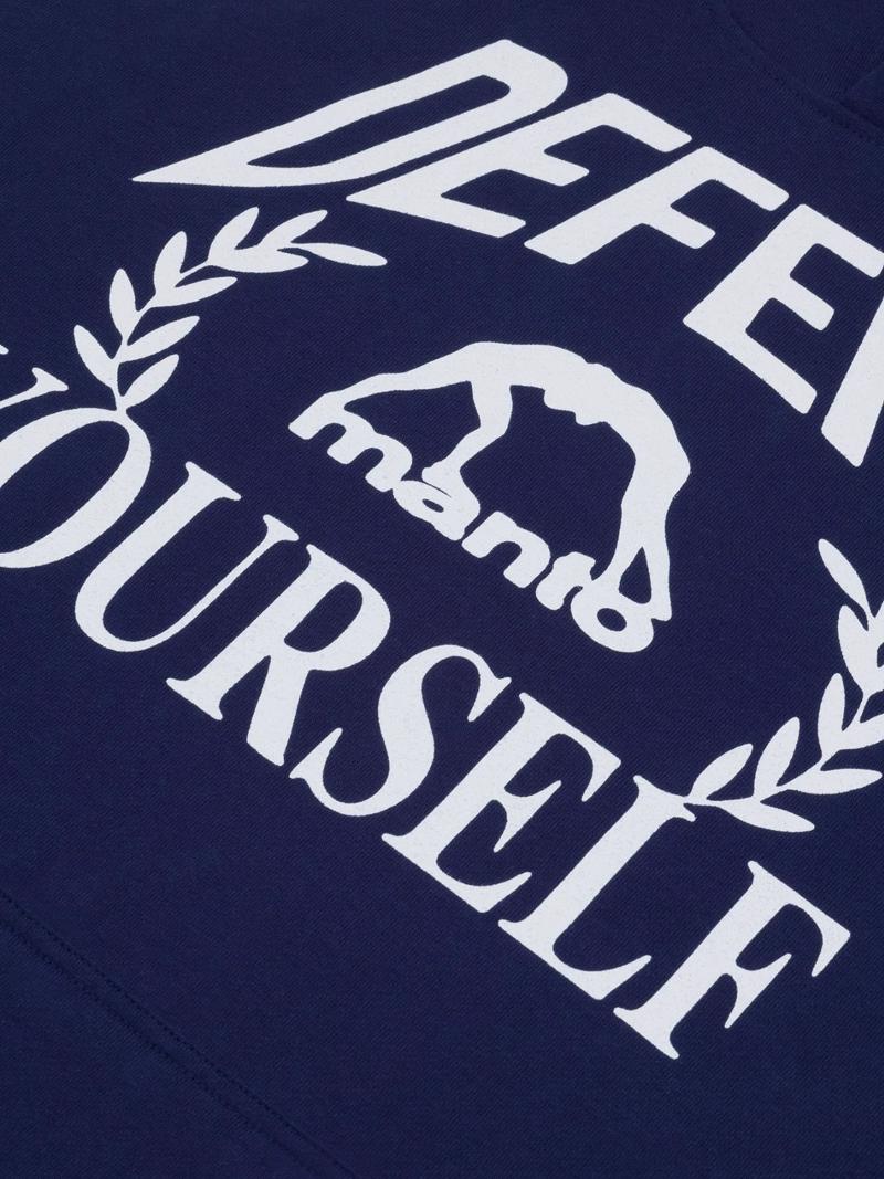 MANTO hoodie defend - navy