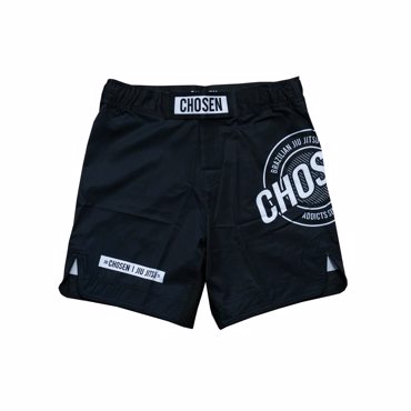CHOSEN Coordinates Nogi Fight Shorts-Black