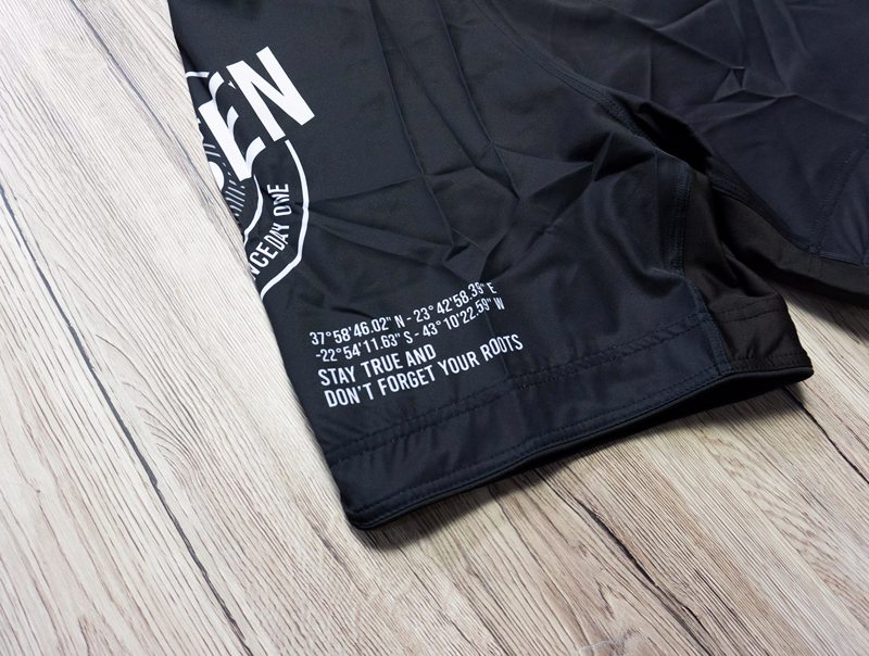 CHOSEN Coordinates Nogi Fight Shorts-Black
