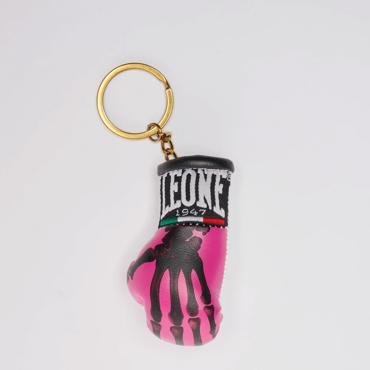 LEONE boxing glove keyring -iuter pink