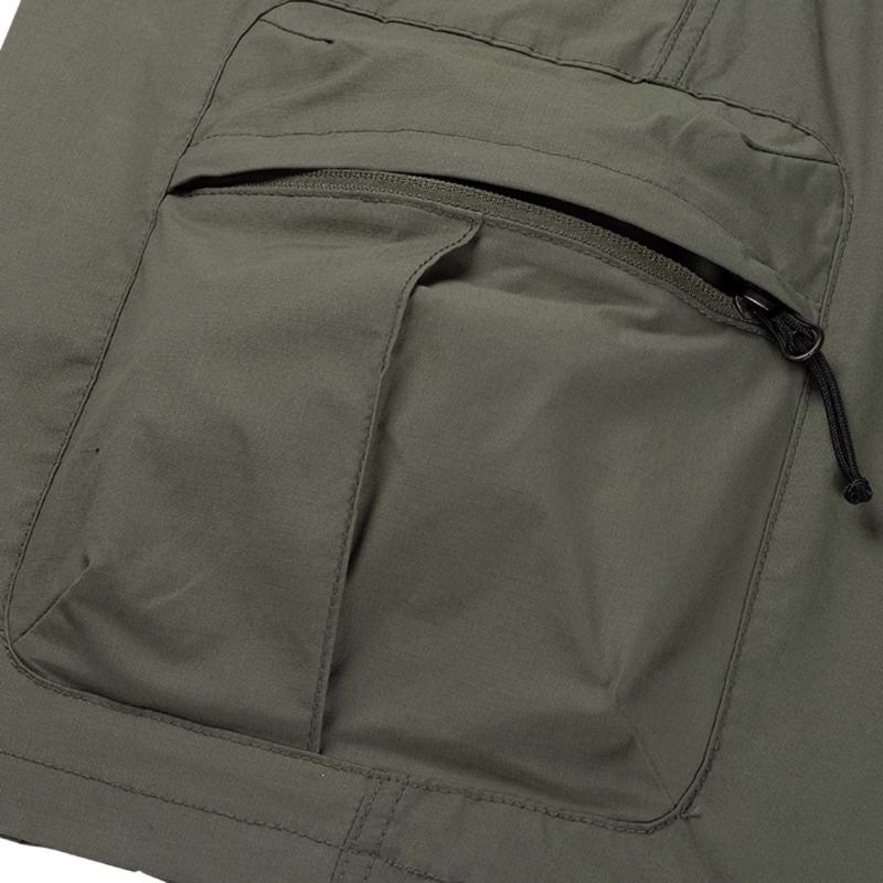 Vintage Industries trail Cargo Shorts-olive