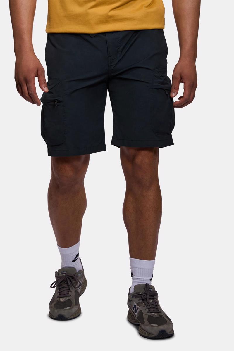 Vintage Industries trail Cargo Shorts-steel