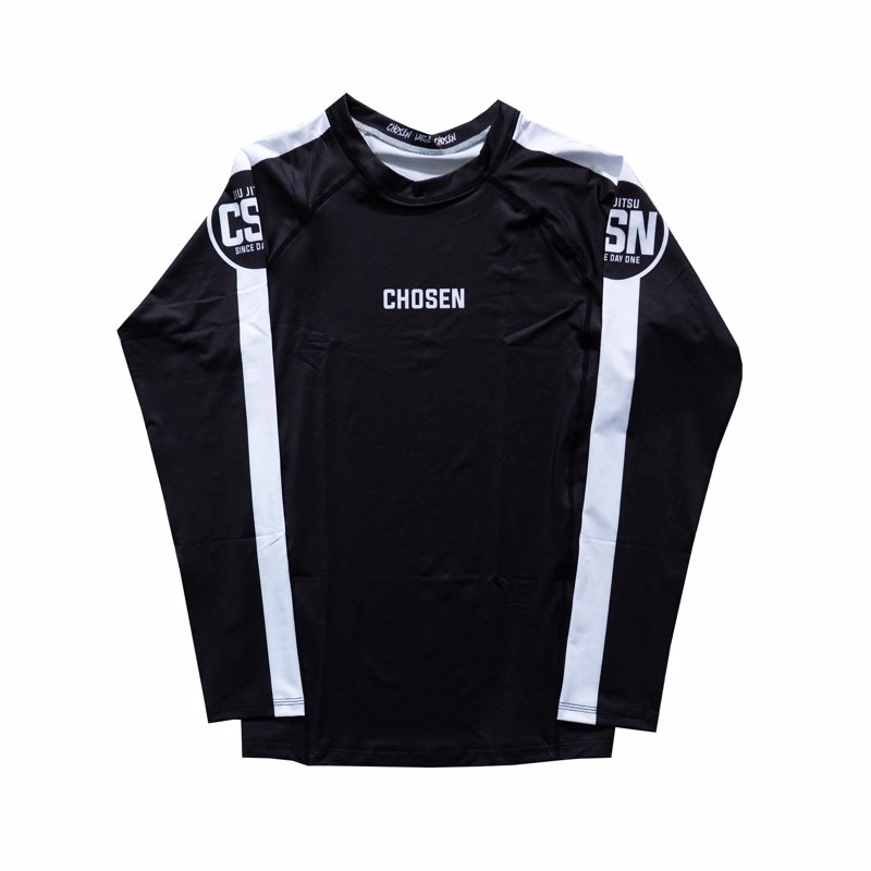 CHOSEN basico Rashguard - black