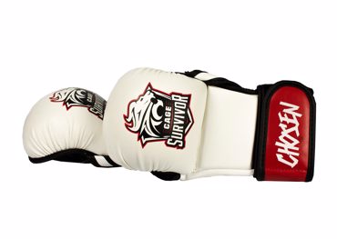 Chosen X Cage Survivor MMA Sparring gloves- White