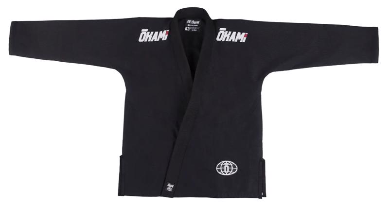 okami enso BJJ Gi-black