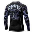 PRIDE OR DIE  brotherhood 2 L/S RASHGUARD - BLACk