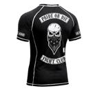 PRIDE OR DIE fight club RASHGUARD - BLACk