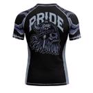 PRIDE OR DIE brotherhood v2 RASHGUARD - BLACk