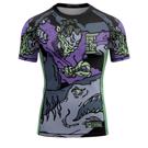PRIDE OR DIE dangerous water 2 RASHGUARD - BLACk