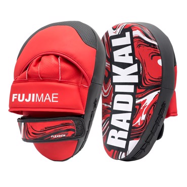 FUJIMAE RADICAL 3 LONG FOCUS MITTS -RED