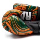 FUJIMAE RADICAL 3 BOXING GLOVES - ORANGE/GREEN