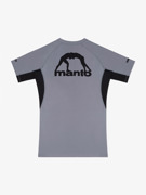 MANTO logo dual RASHGUARD-grey
