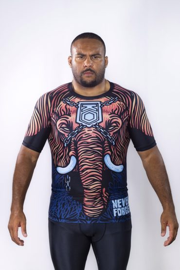 KOARENA NEVER FORGET rashguard - BLACK