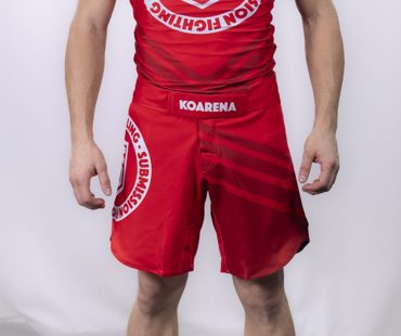 KOARENA Grappling shorts -red