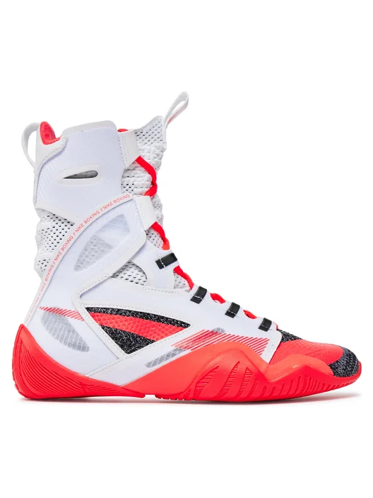 NIKE HYPER KO 2 BOXING SHOES | white/crimson - MMATeam.gr