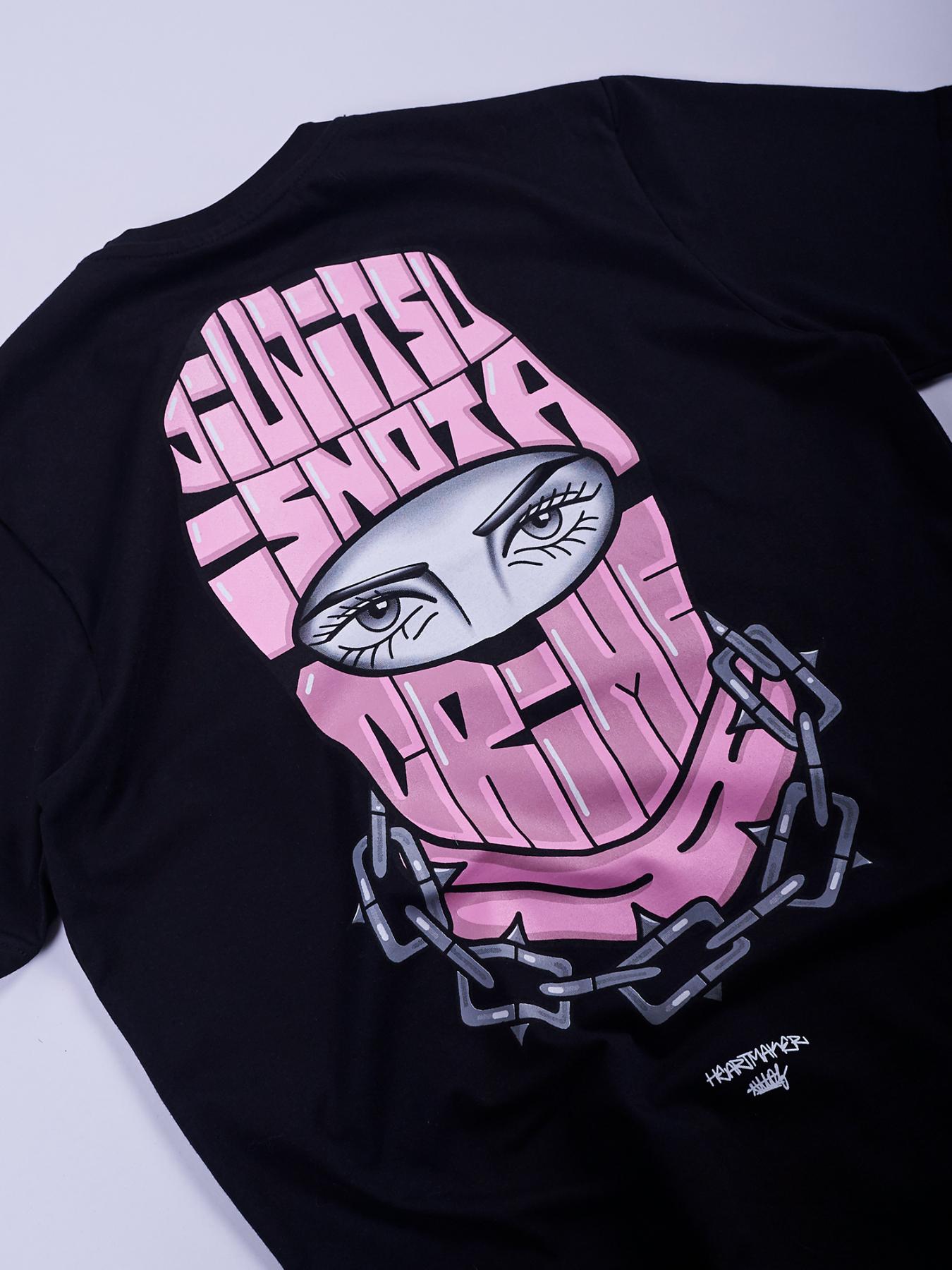 Ktof MANTO X KTOF LEGAL t-shirt -black - MMATeam.gr