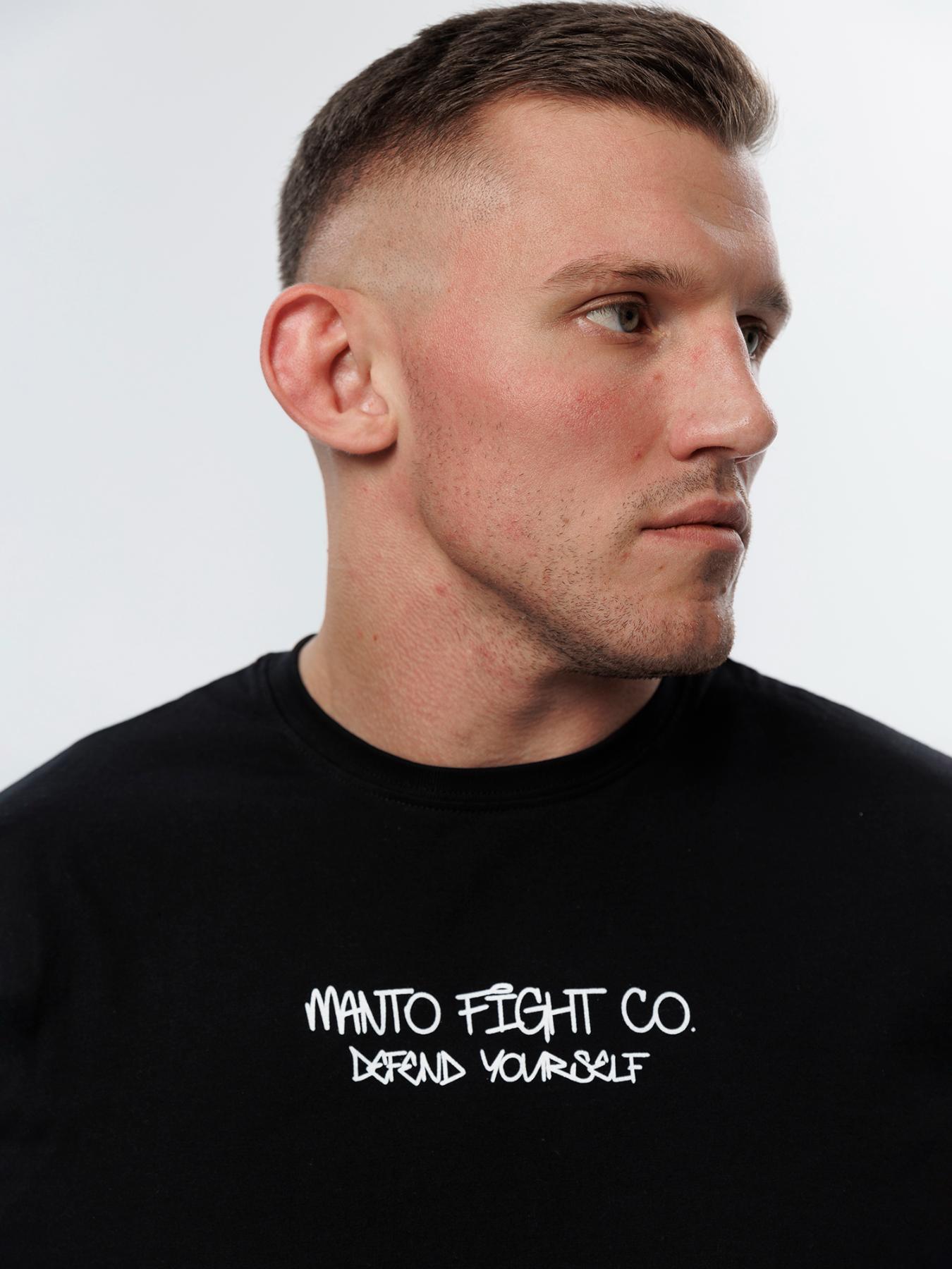 Ktof MANTO X KTOF LEGAL t-shirt -black - MMATeam.gr