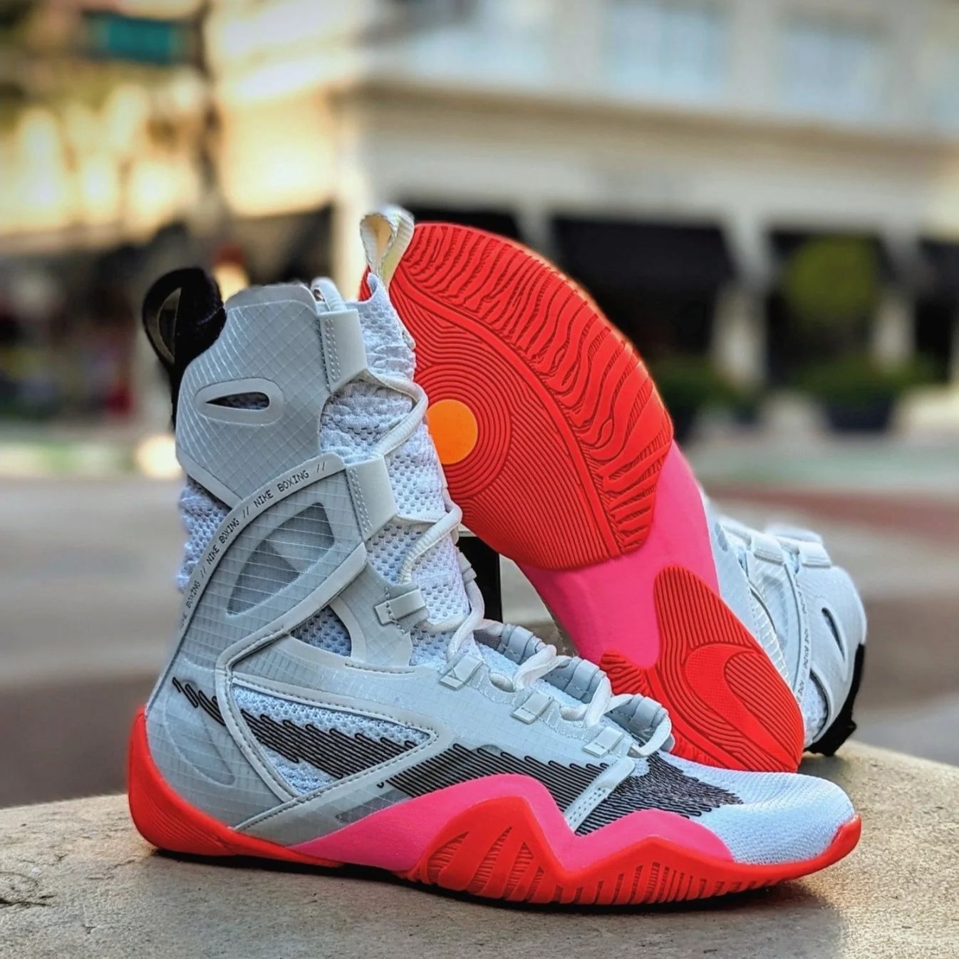 NIKE HYPER KO 2 BOXING SHOES | white - MMATeam.gr