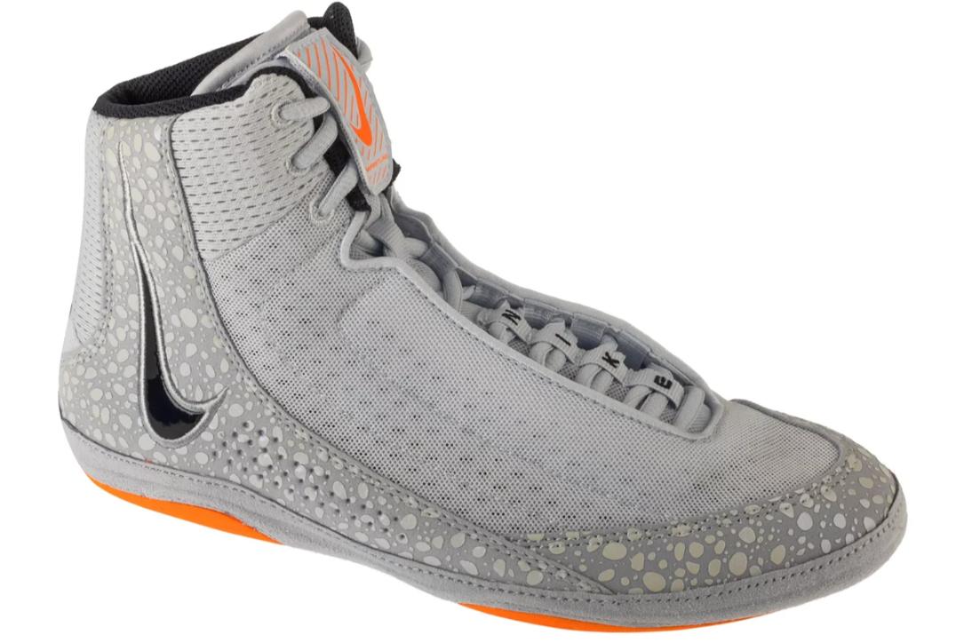 Nike Inflict 4 wrestling shoes -Grey/orange - MMATeam.gr
