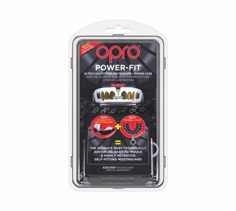 Opro POWER-FIT TEETH ENILIKON- WHITE