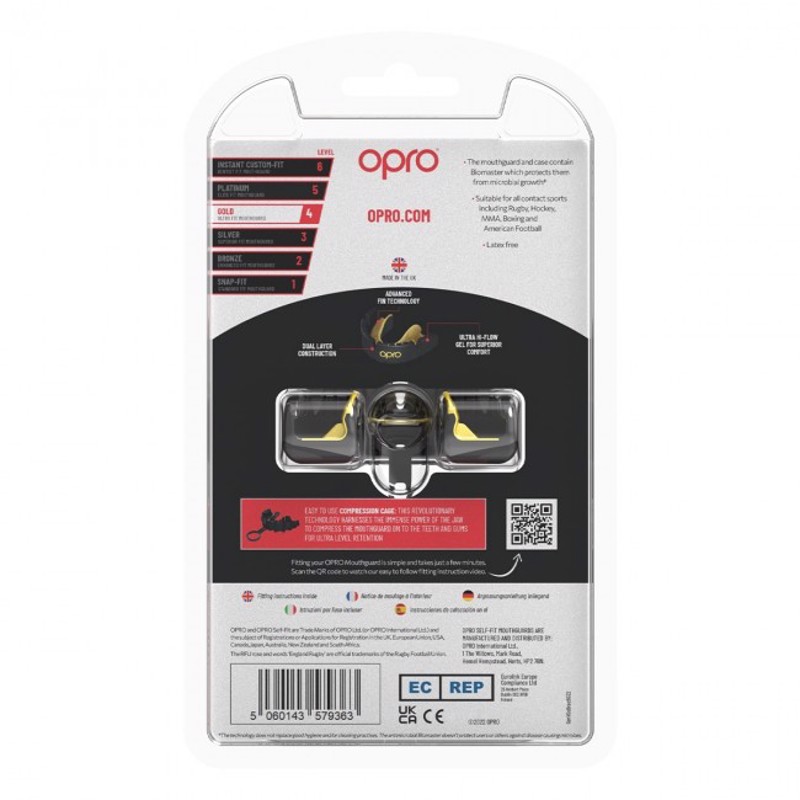 Opro GOLD series GEN5 Prostateftiki masela ga siderakia ENILIKON-BLACK/GOLD