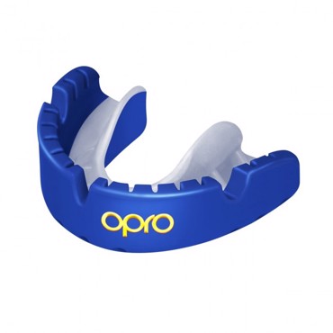 Opro GOLD series GEN5 Προστατευτικη μασελα για σιδερακια-Blue