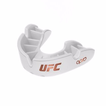 Opro UFC BRONZE series GEN5 Προστατευτικη μασελα ΕΝΗΛΙΚΩΝ-white