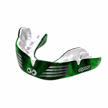 Opro Custom Fit ufc 30th anniversary mouthguard - green