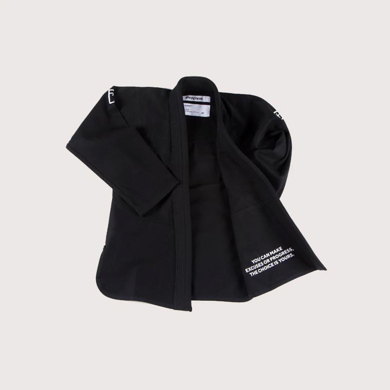 Progress Academy jiu jitsu gi - black