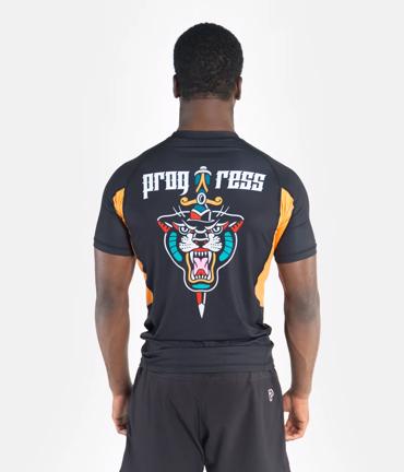 PROGRESS creonte rashguard - black