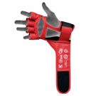 RDX GRAPPLING GLOVES SHOOTER AURA PLUS T-17 - red