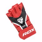 RDX GRAPPLING GLOVES SHOOTER AURA PLUS T-17 - red