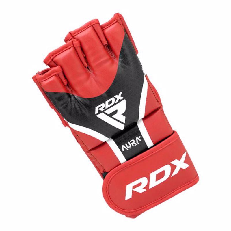 RDX GRAPPLING GLOVES SHOOTER AURA PLUS T-17 - red