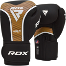 RDX Aura T17 Boxing Gloves - black
