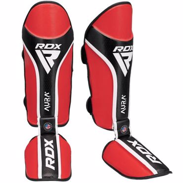RDX SHIN INSTEP AURA PLUS T-17 - red