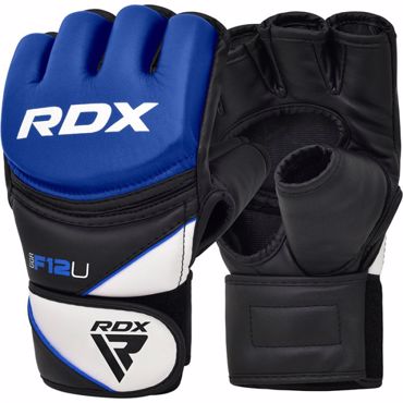 RDX MMA GRAPPLING GLOVES -BLUE