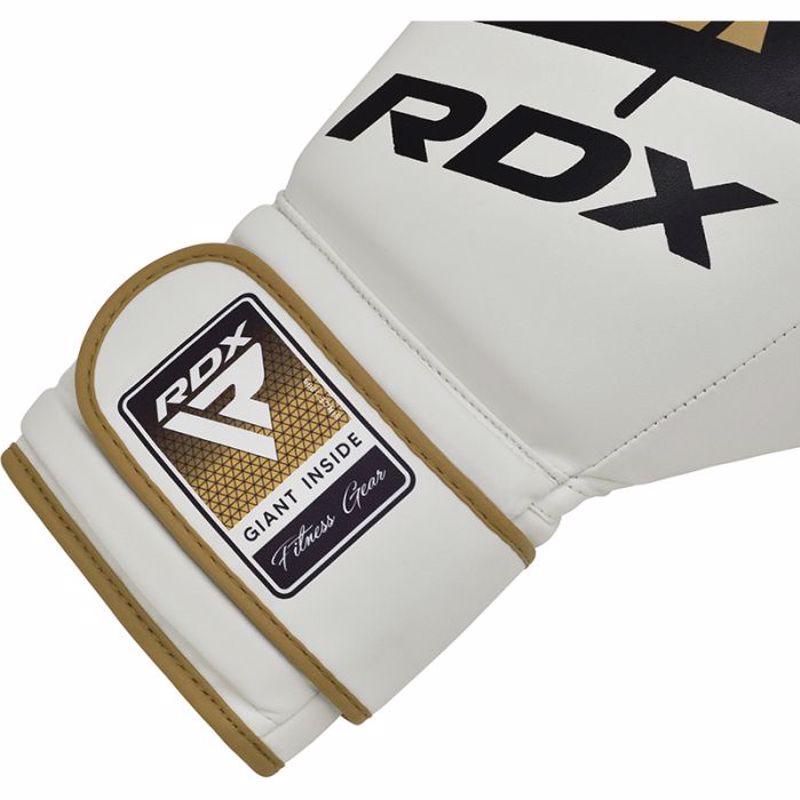  RDX f7 EGO Boxing Gloves - white/gold