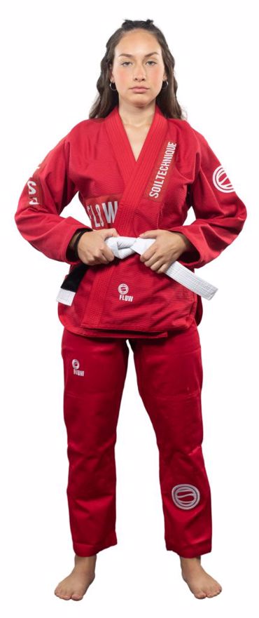 Soiltechnique women Flow 2.0 BJJ GI - Red