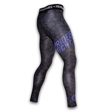 PRIDEORDIE FIGHT LIFE grappling spats-BLACK