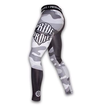 PRIDEORDIE urban camo grappling spats-BLACK