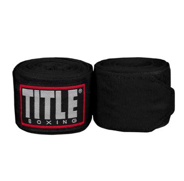 Title Boxing Handwraps 455m -Black 