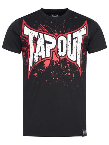 Tapout SPLASHING tshirt- black