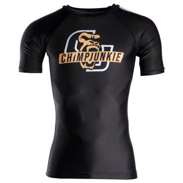 Chimpjunkie Guardian Rashguard-black