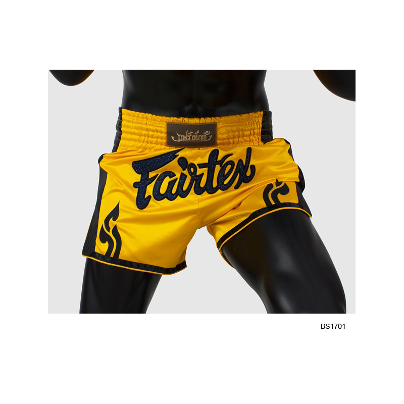 FAIRTEX SORTSAKI MUAY THAI - YELLOW