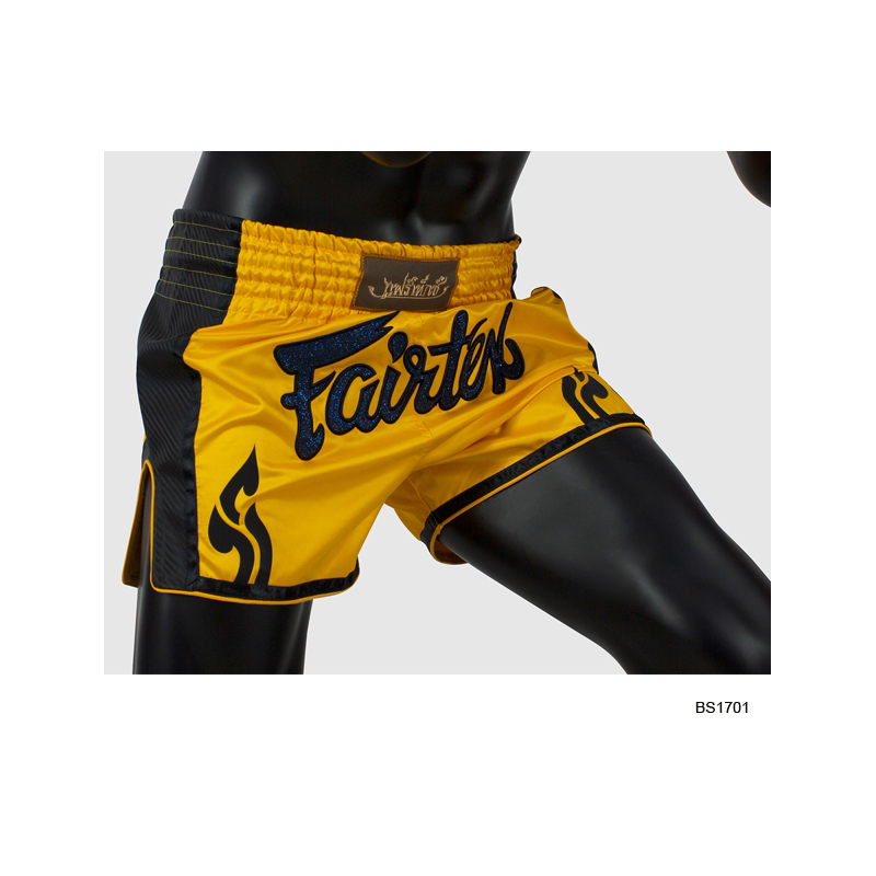 FAIRTEX SORTSAKI MUAY THAI - YELLOW