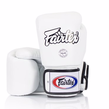 FAIRTEX BGV1 UNIVERSAL MUAY THAI GLOVES-WHITE