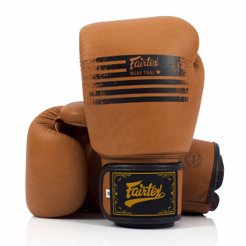 Fairtex BGV21 Legacy Velcro GNTIA PuGAXIAS-Brown 