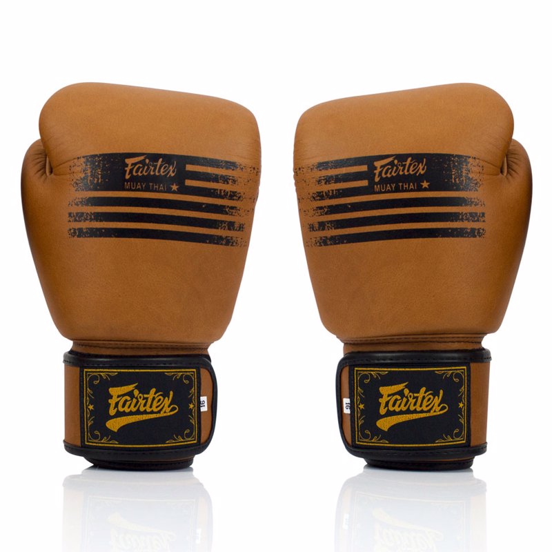 Fairtex BGV21 Legacy Velcro GNTIA PuGAXIAS-Brown 