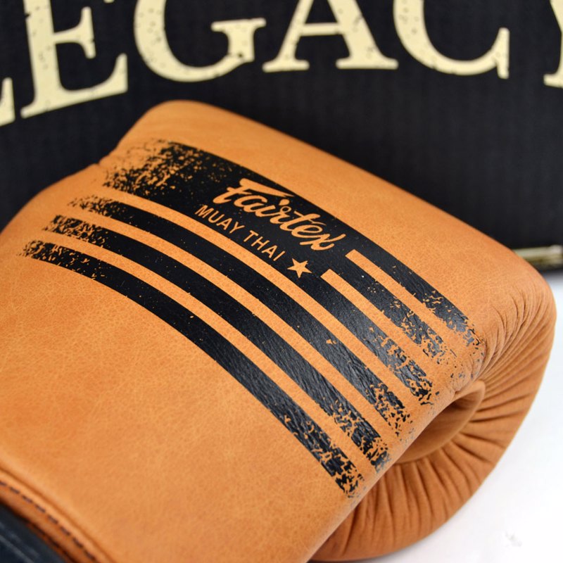 Fairtex BGV21 Legacy Velcro GNTIA PuGAXIAS-Brown 
